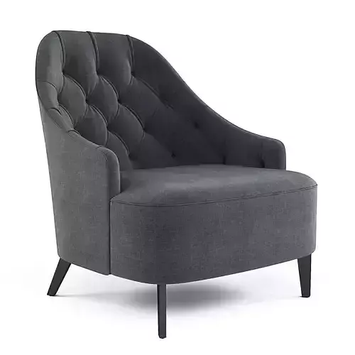 Emilia armchair by Berto Salotti