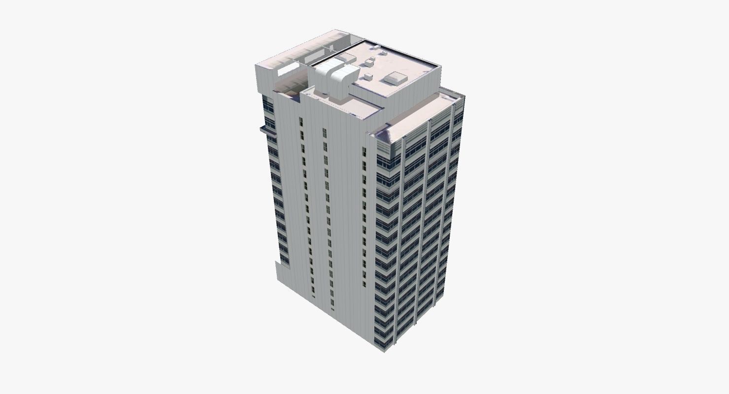 179 North Quay Low-poly 3D model_6