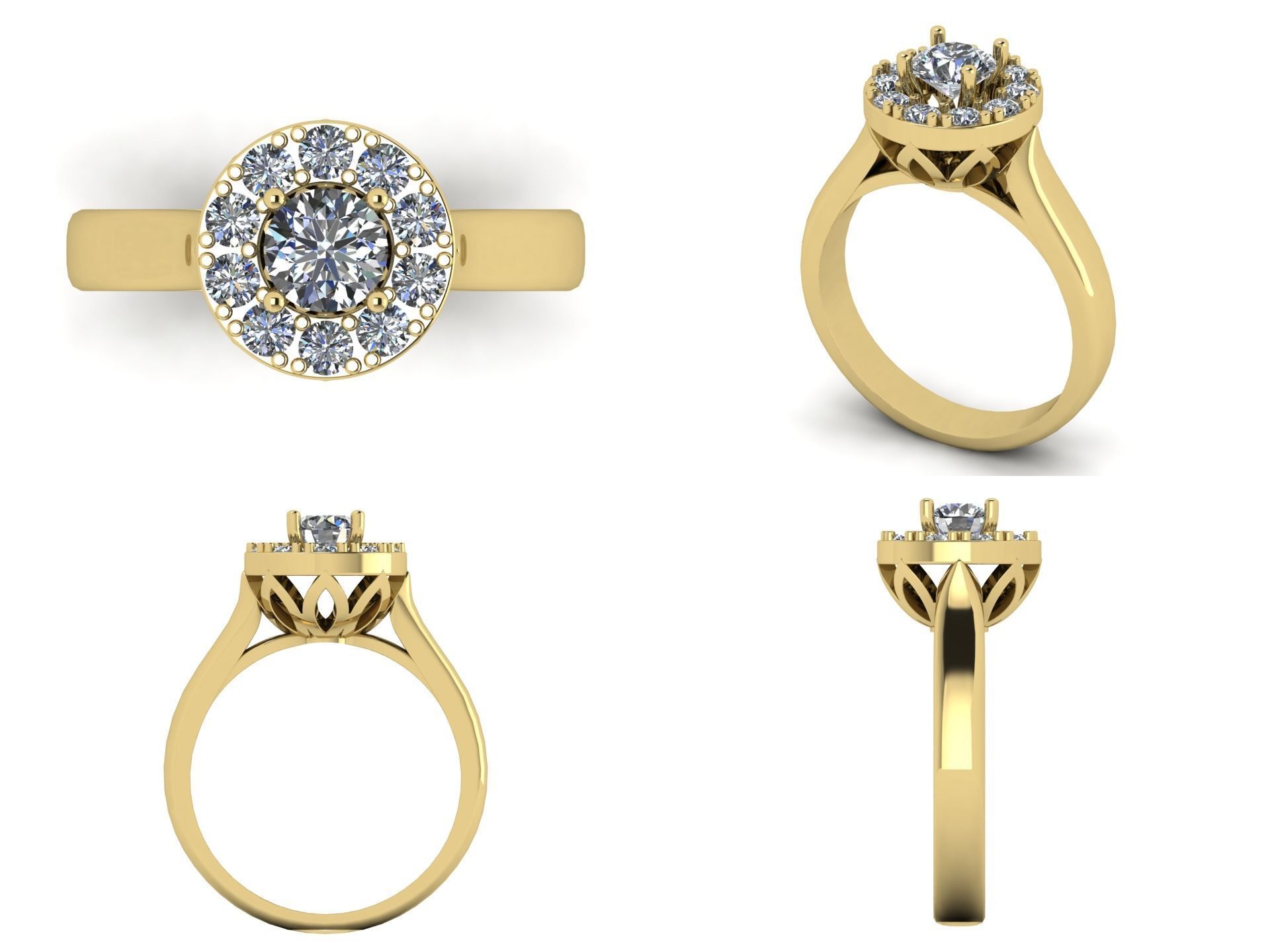 Ring bi 32 3D print model_4