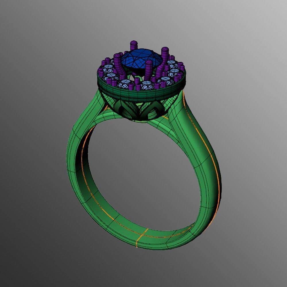 Ring bi 32 3D print model_2