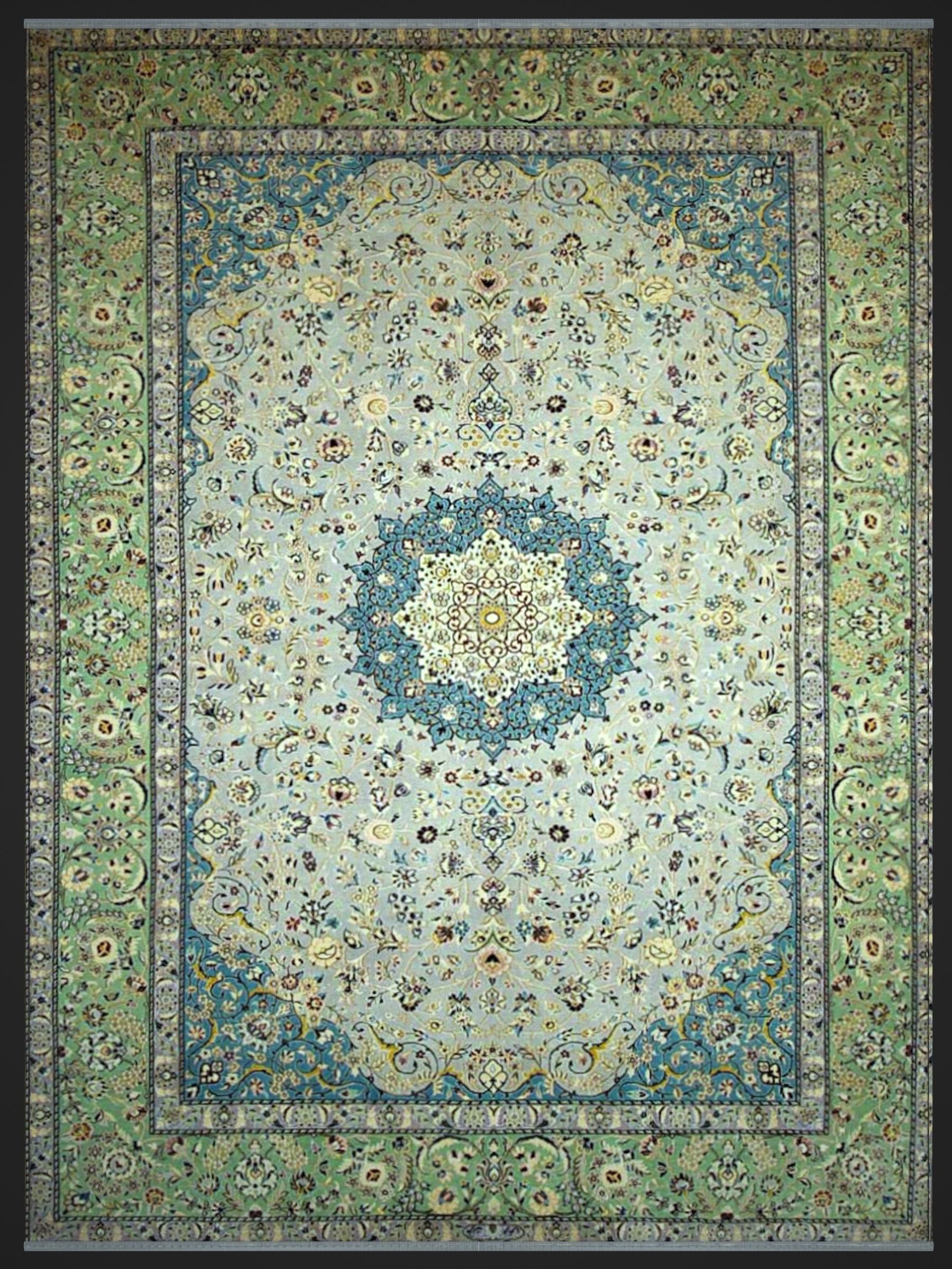 Persian carpet first series Low-poly 3D model_5