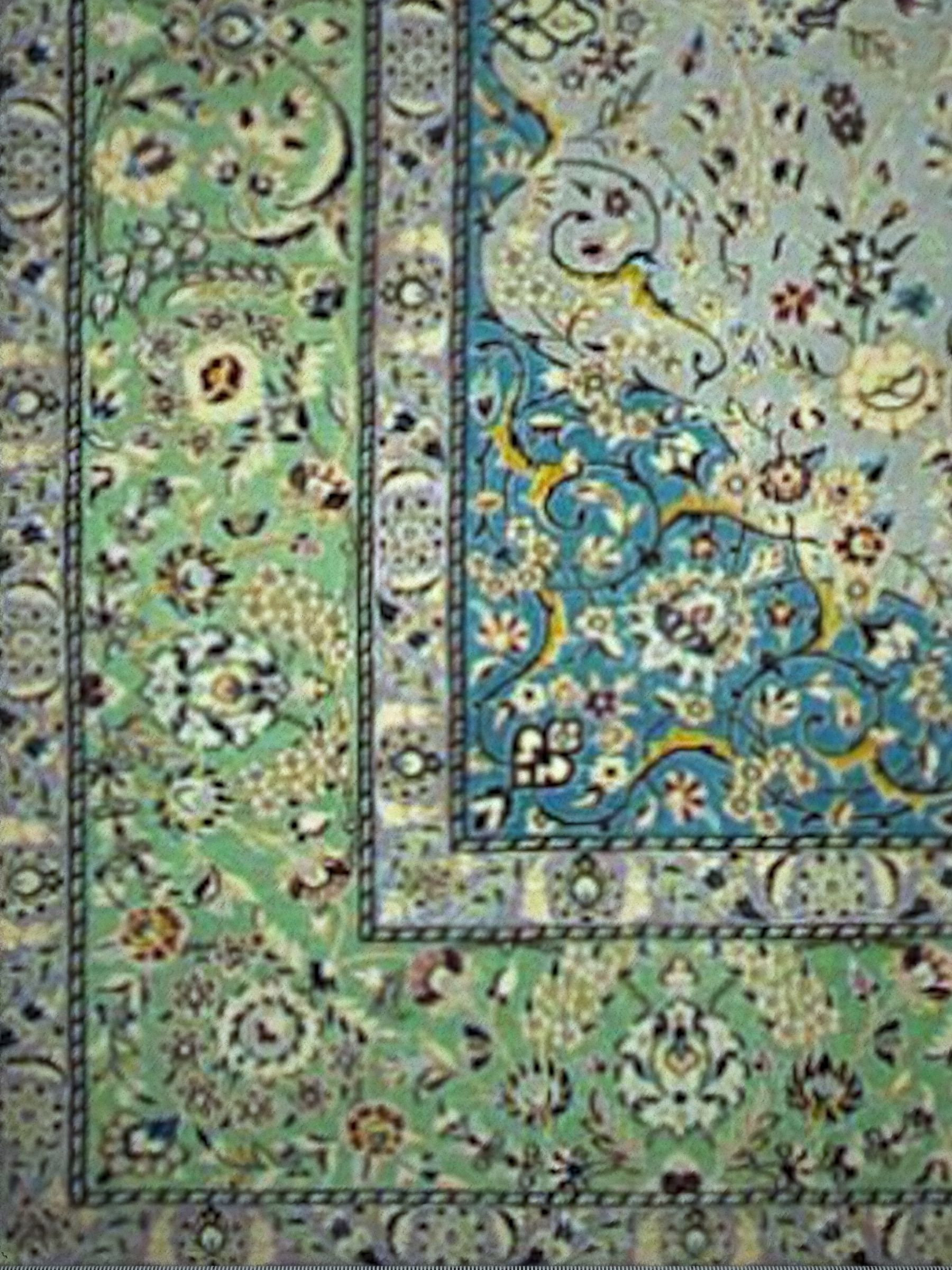 Persian carpet first series Low-poly 3D model_6