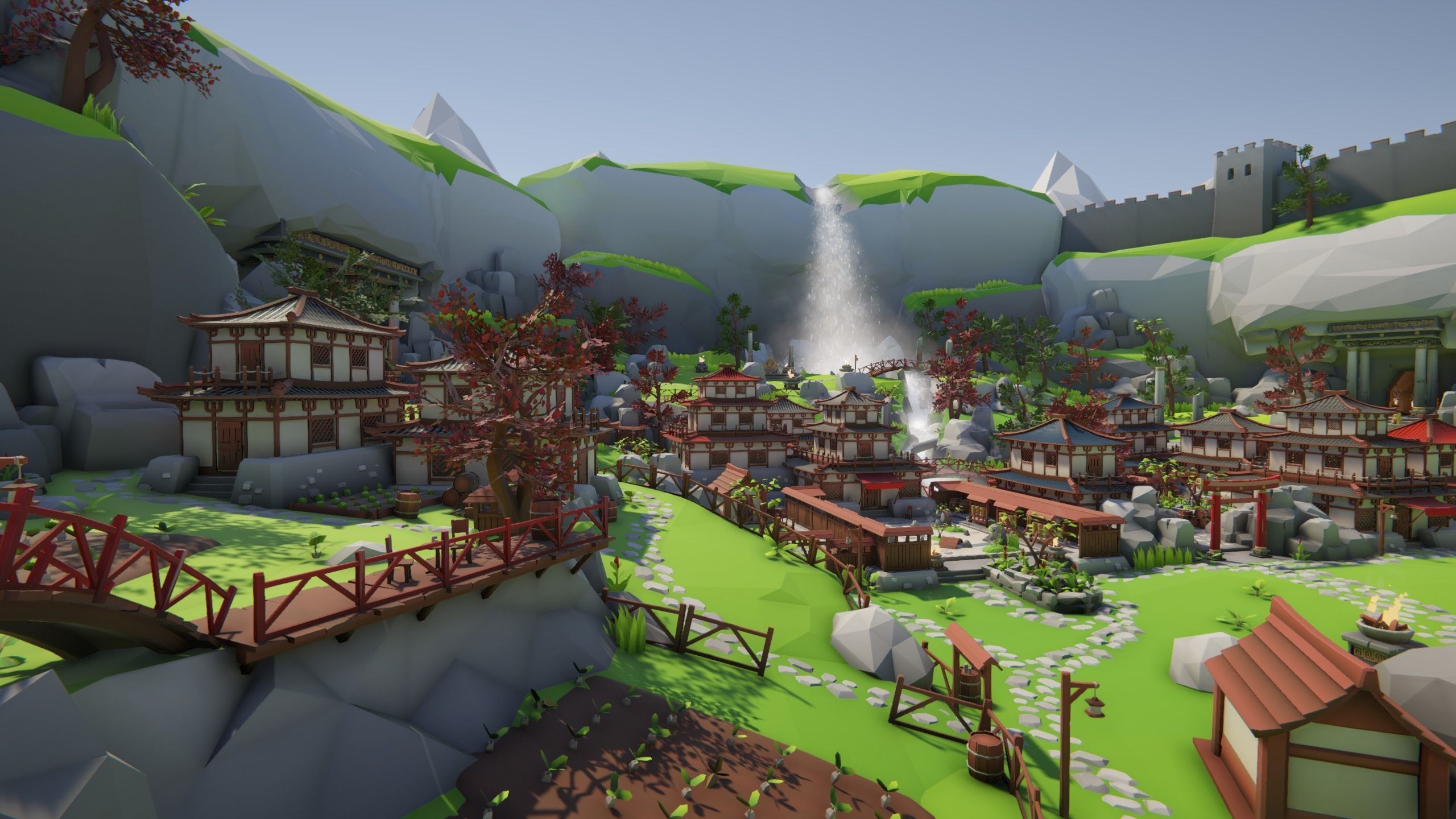 Lowpoly Asia Environment Pack Low-poly 3D model_19