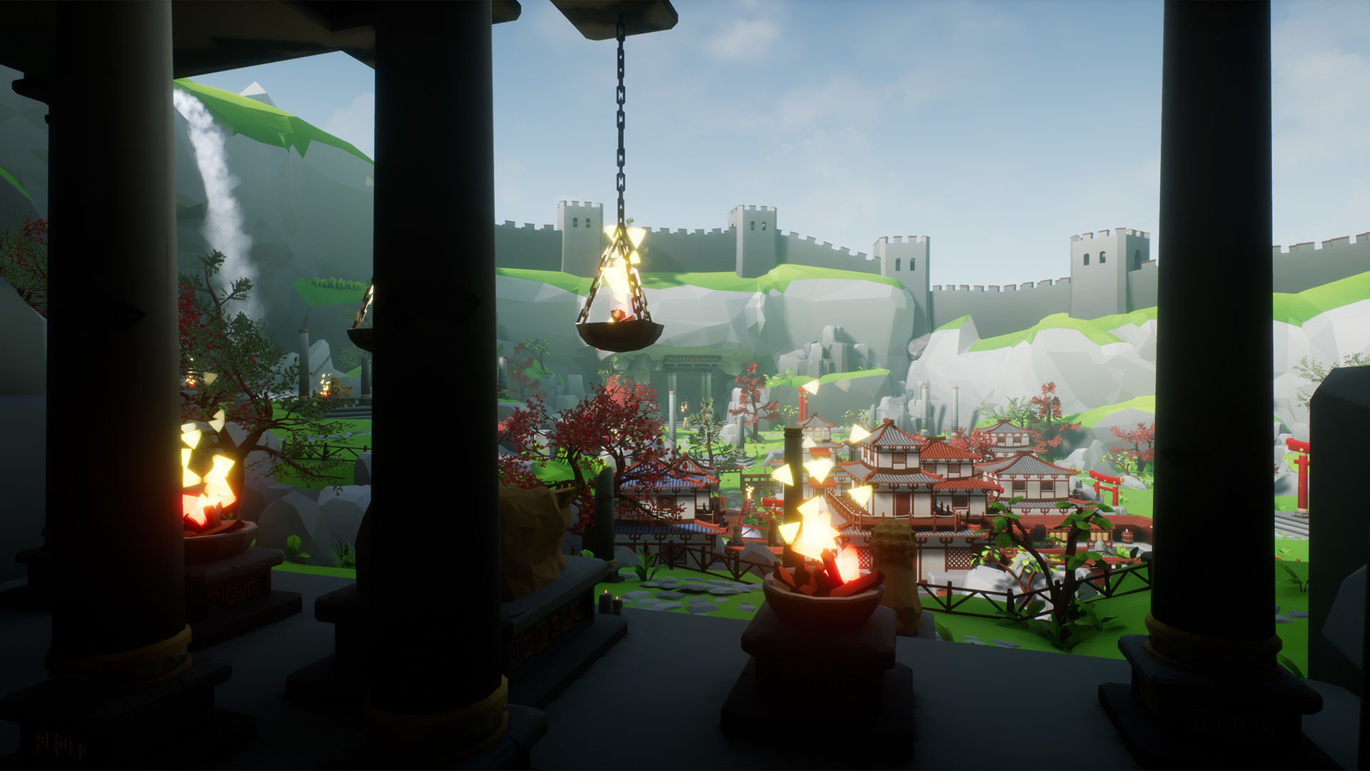 Lowpoly Asia Environment Pack Low-poly 3D model_17