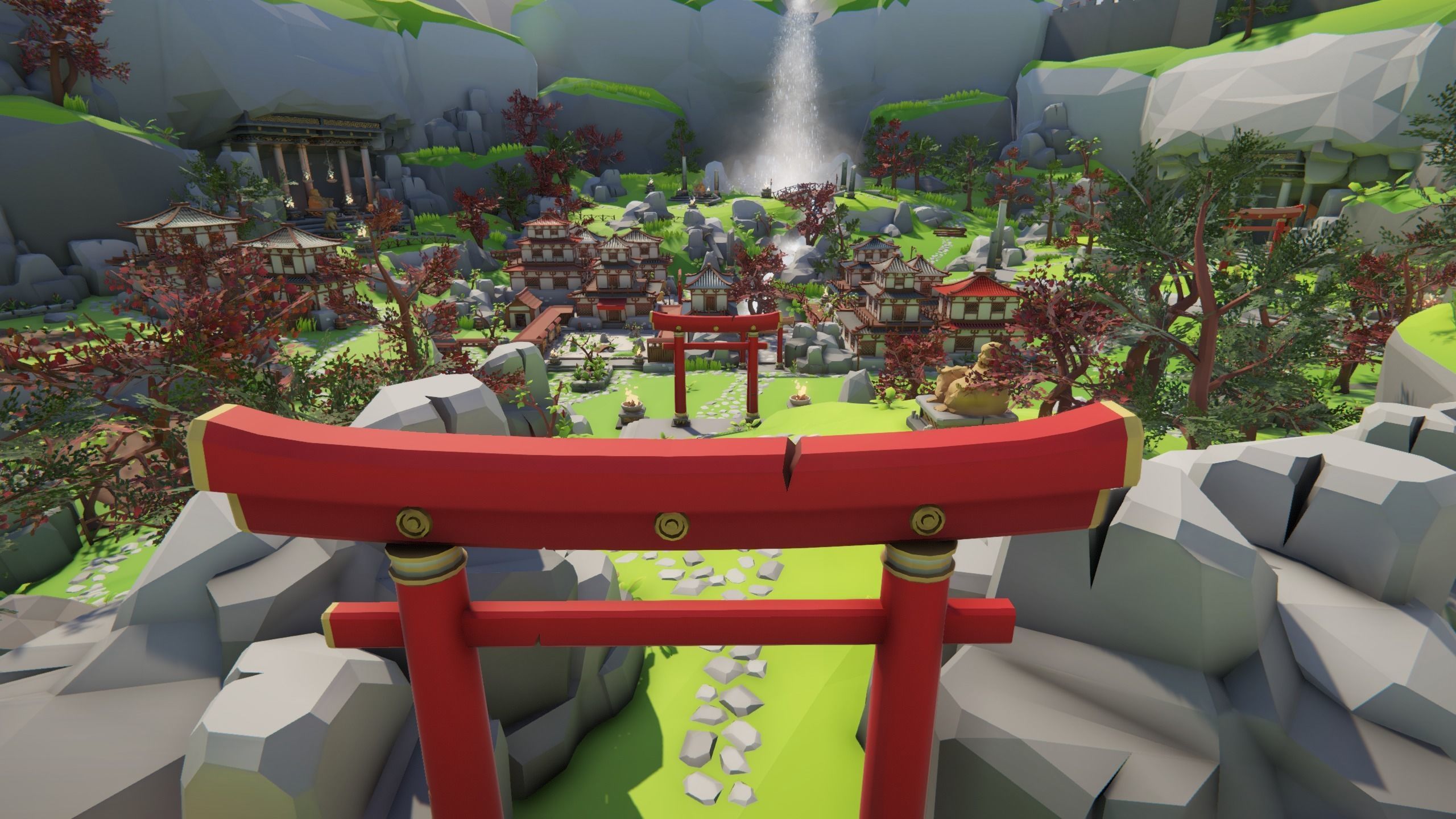 Lowpoly Asia Environment Pack Low-poly 3D model_18