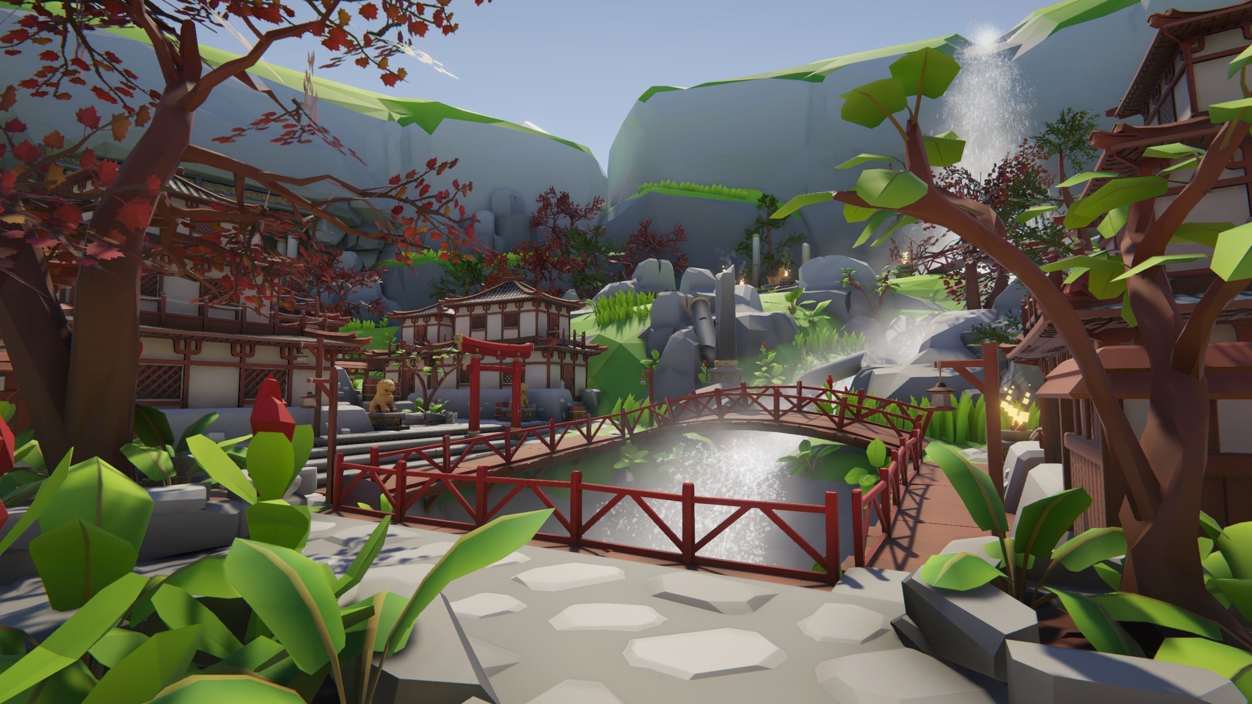 Lowpoly Asia Environment Pack Low-poly 3D model_24