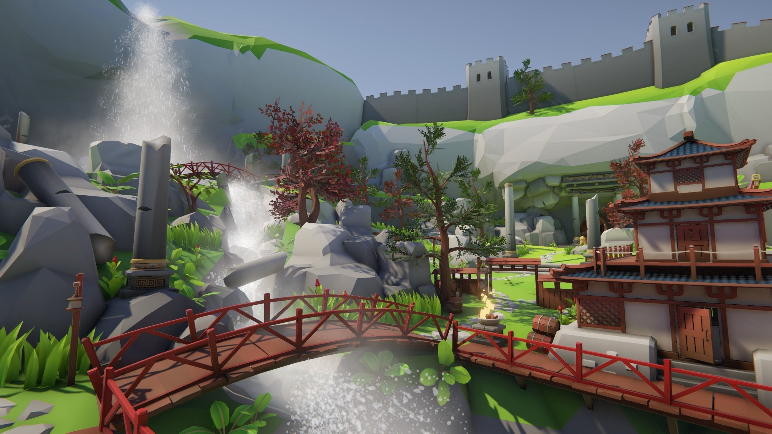 Lowpoly Asia Environment Pack Low-poly 3D model_14