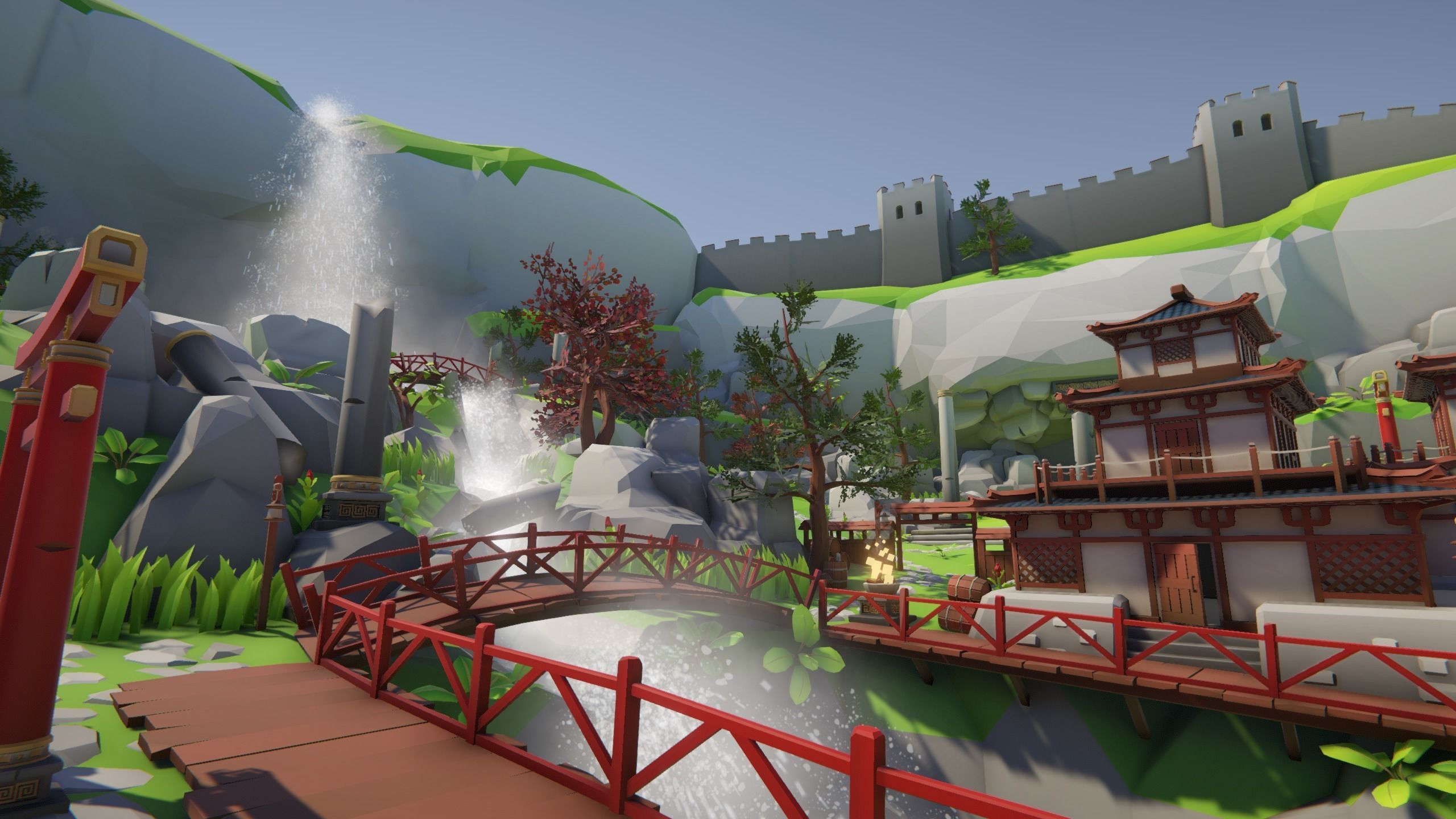 Lowpoly Asia Environment Pack Low-poly 3D model_23