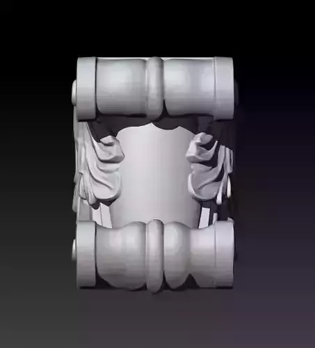 Classical Fireplace Free 3D model