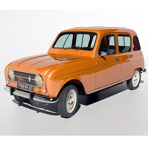 Renault R4L 3D model