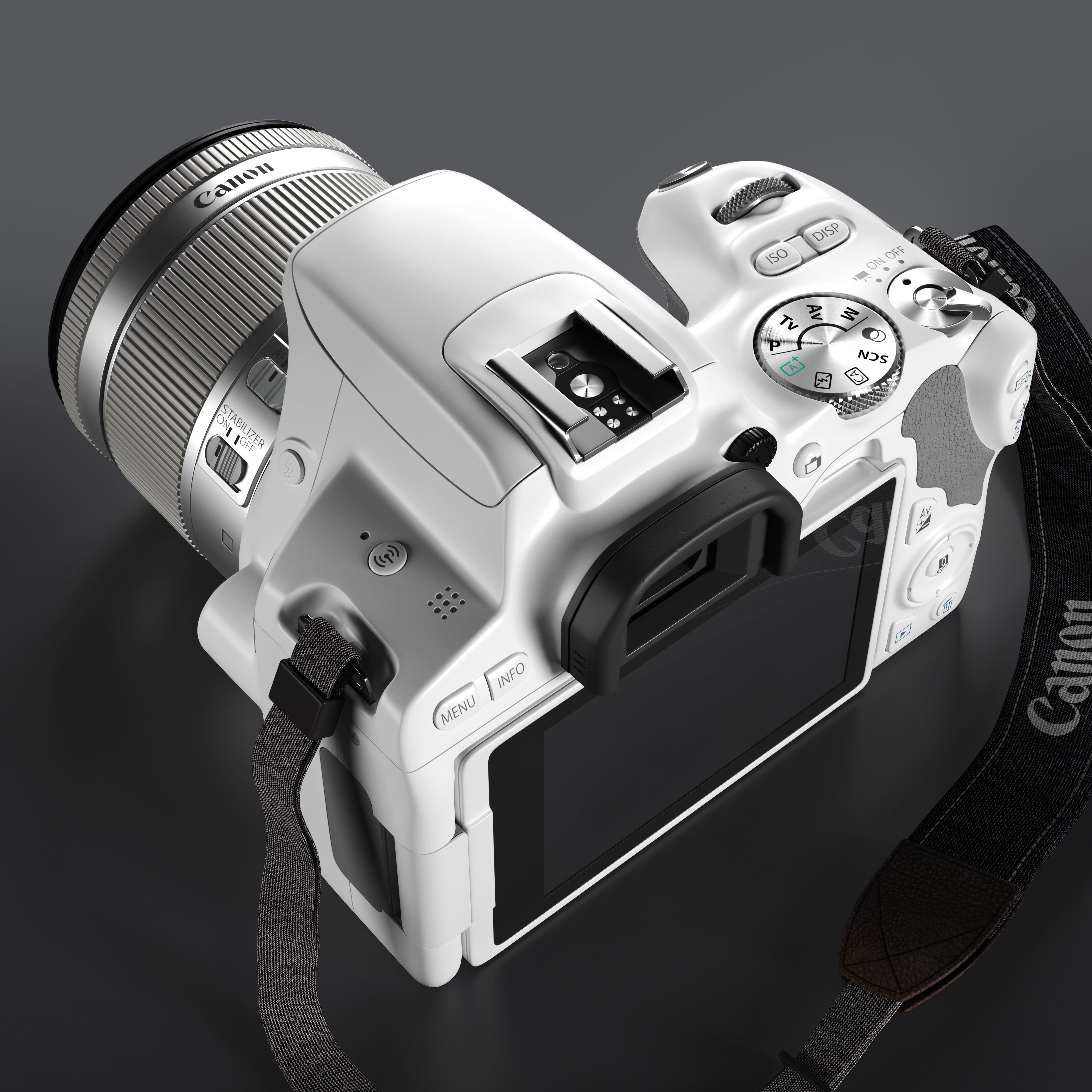 Canon EOS 200D 3D model_1