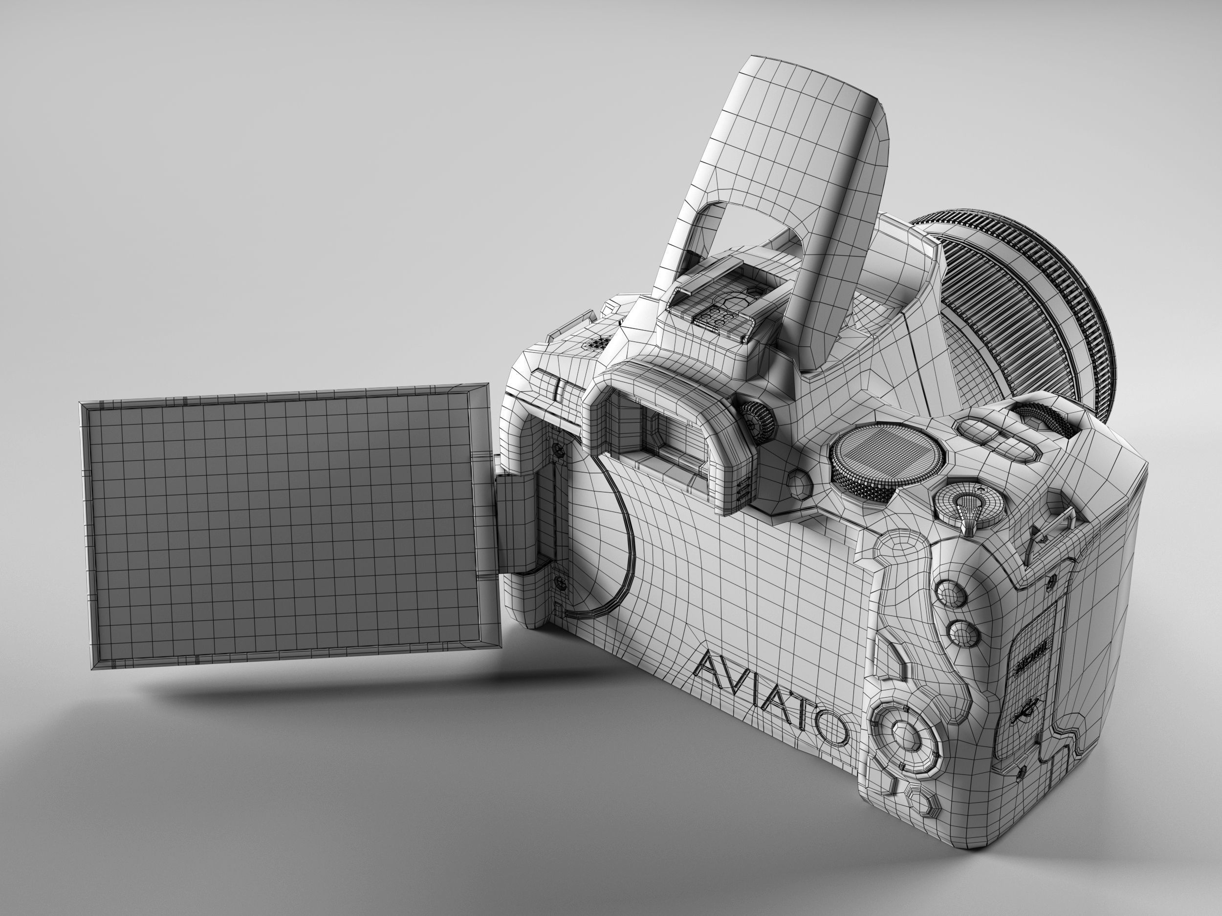 Canon EOS 200D 3D model_10