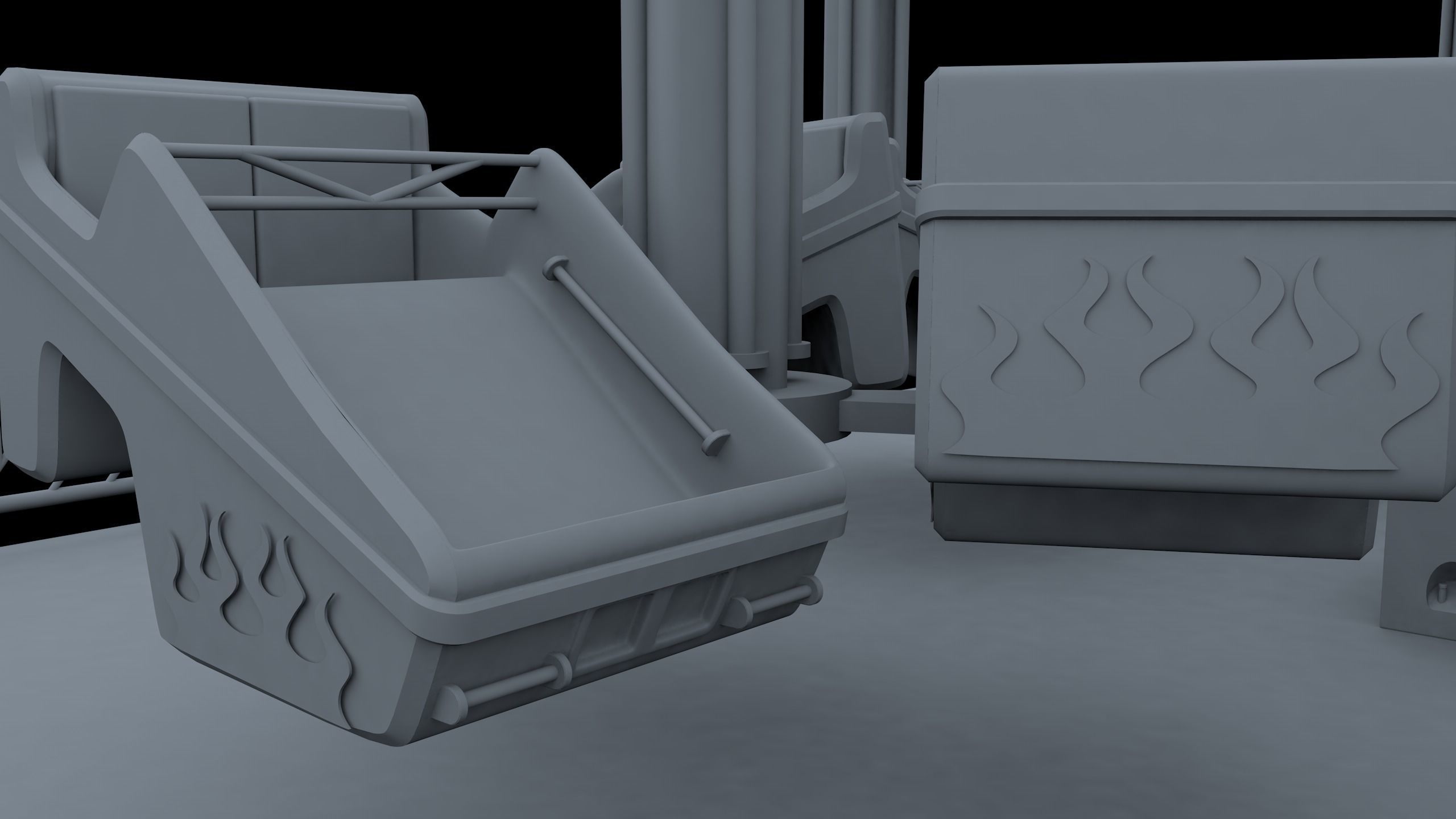 Carnival Ride Project 3D model_3