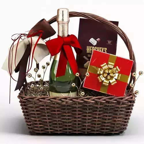 Champagne Sweetness Gift Basket