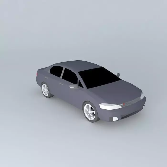 Aero 3 car Free 3D model