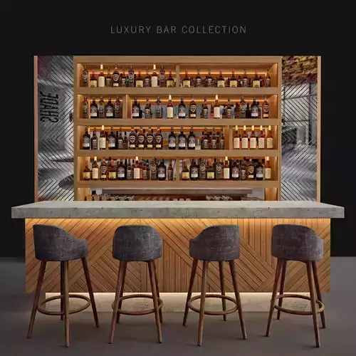 Bar Collection 9 3D model