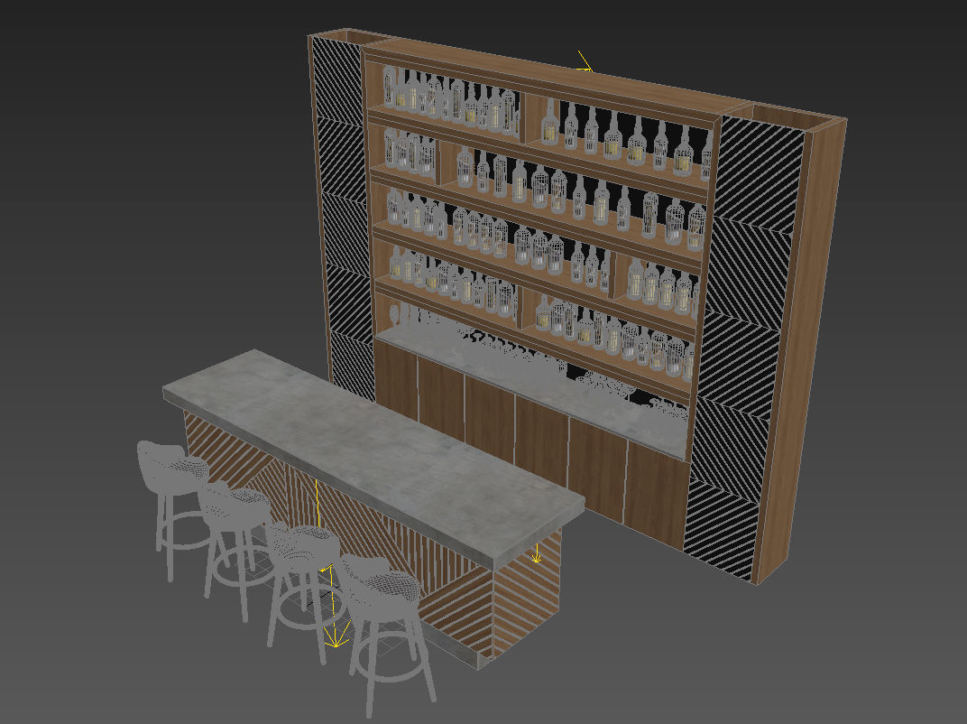 Bar Collection 9 3D model_4
