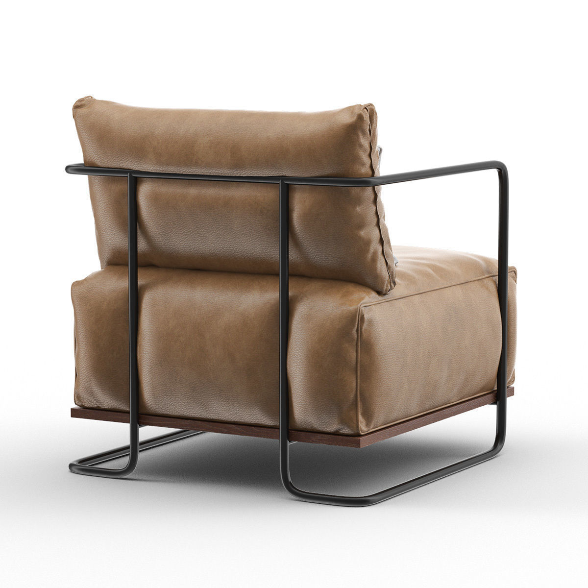 COLIN Chair with MAISIE Side Tables and Heron Table Lamp 3D model_2