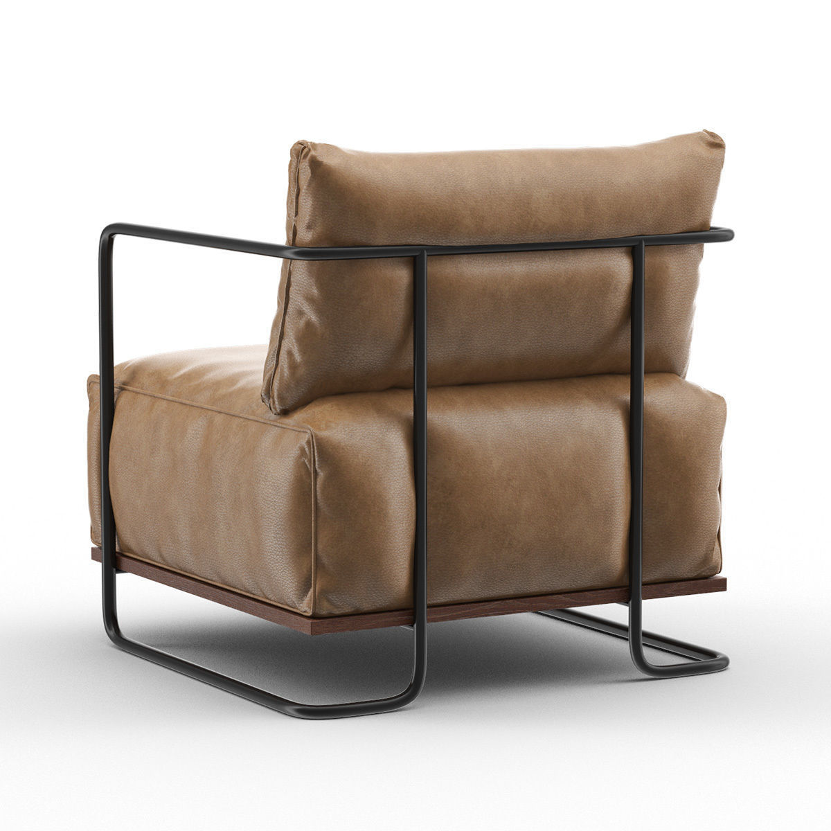 COLIN Chair with MAISIE Side Tables and Heron Table Lamp 3D model_1