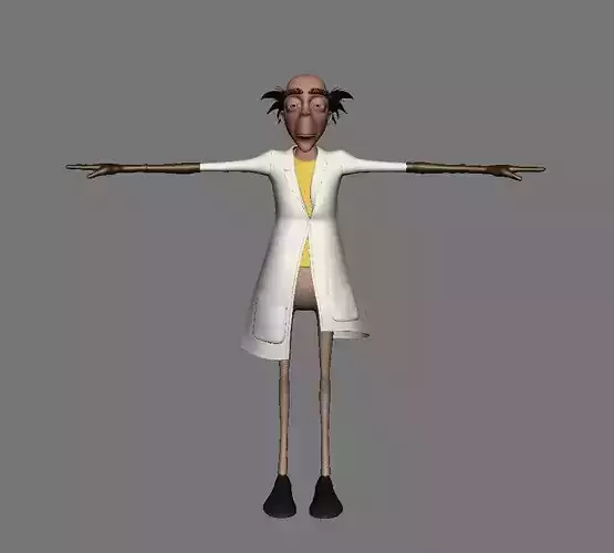 scientist 3d rig