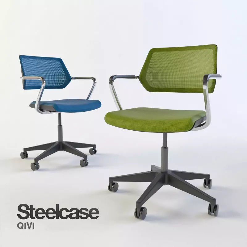 Steelcase QiVi office chair 3D model