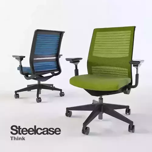 Steelcase Think swivel office chair 3D model