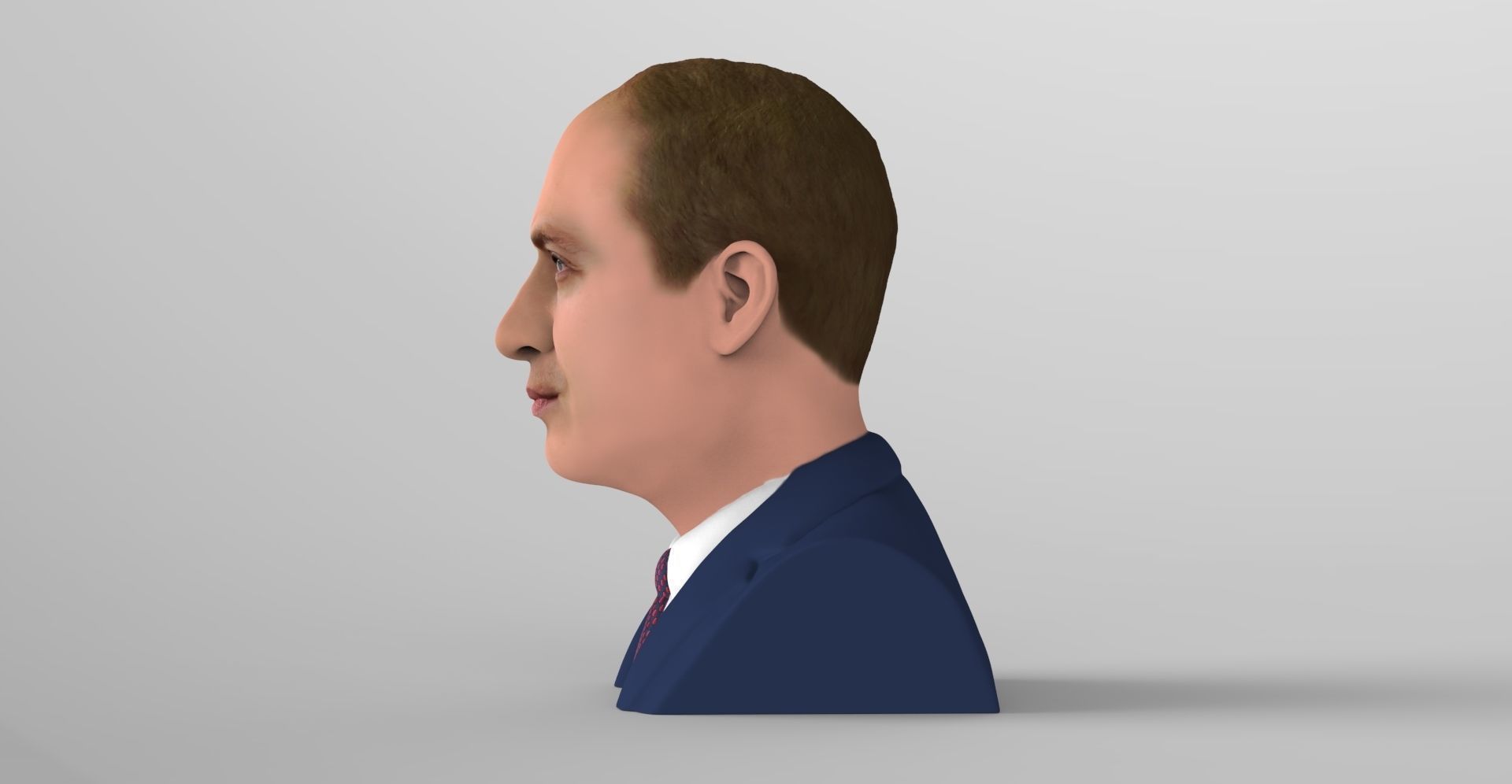 Royal Family busts for full color 3D printing 3D Model Collection_17