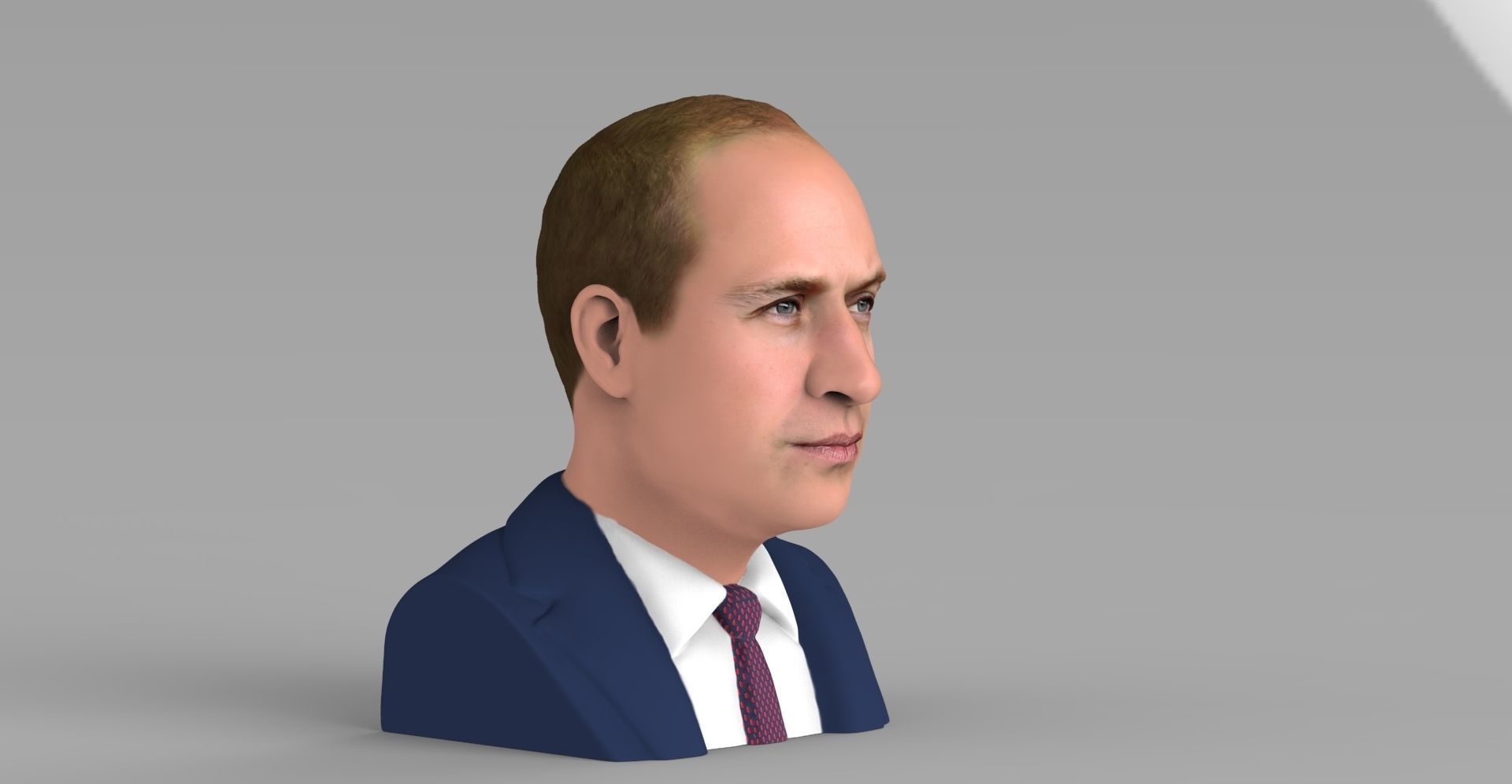 Royal Family busts for full color 3D printing 3D Model Collection_19