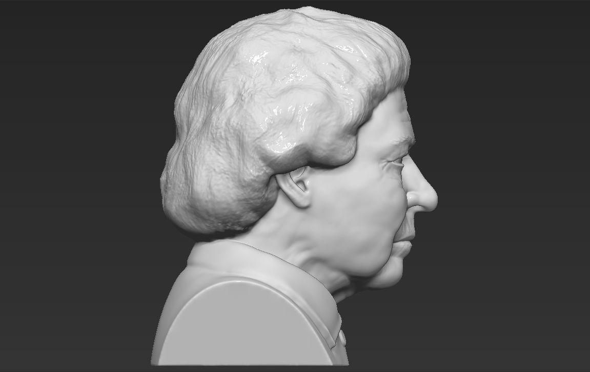 Royal Family busts for full color 3D printing 3D Model Collection_48