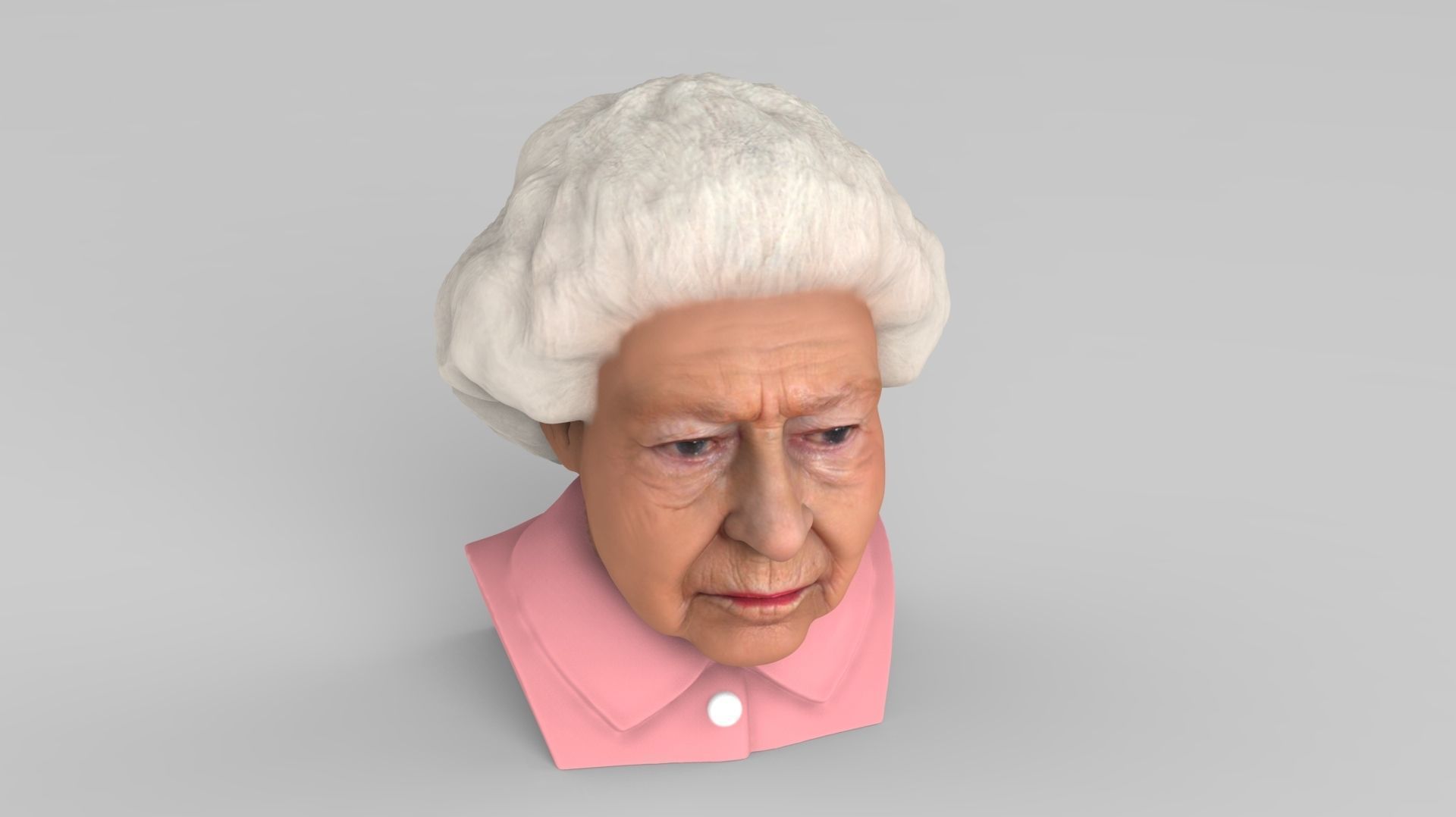 Royal Family busts for full color 3D printing 3D Model Collection_11