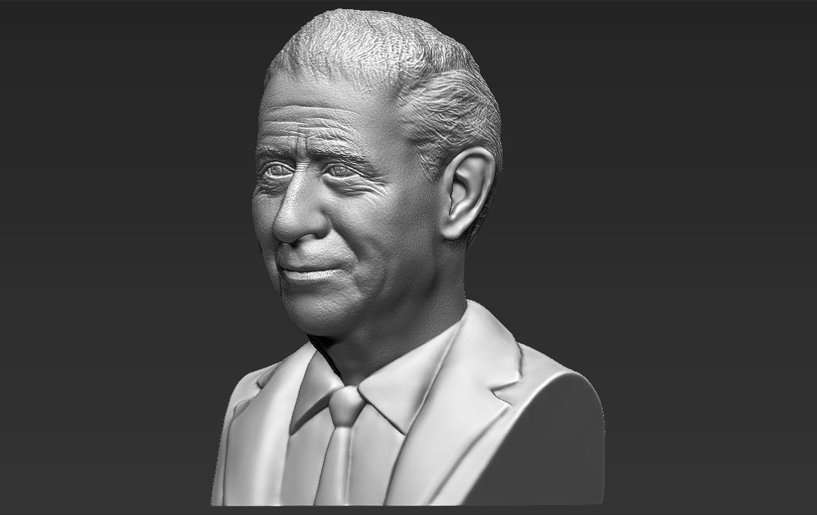 Royal Family busts for full color 3D printing 3D Model Collection_28