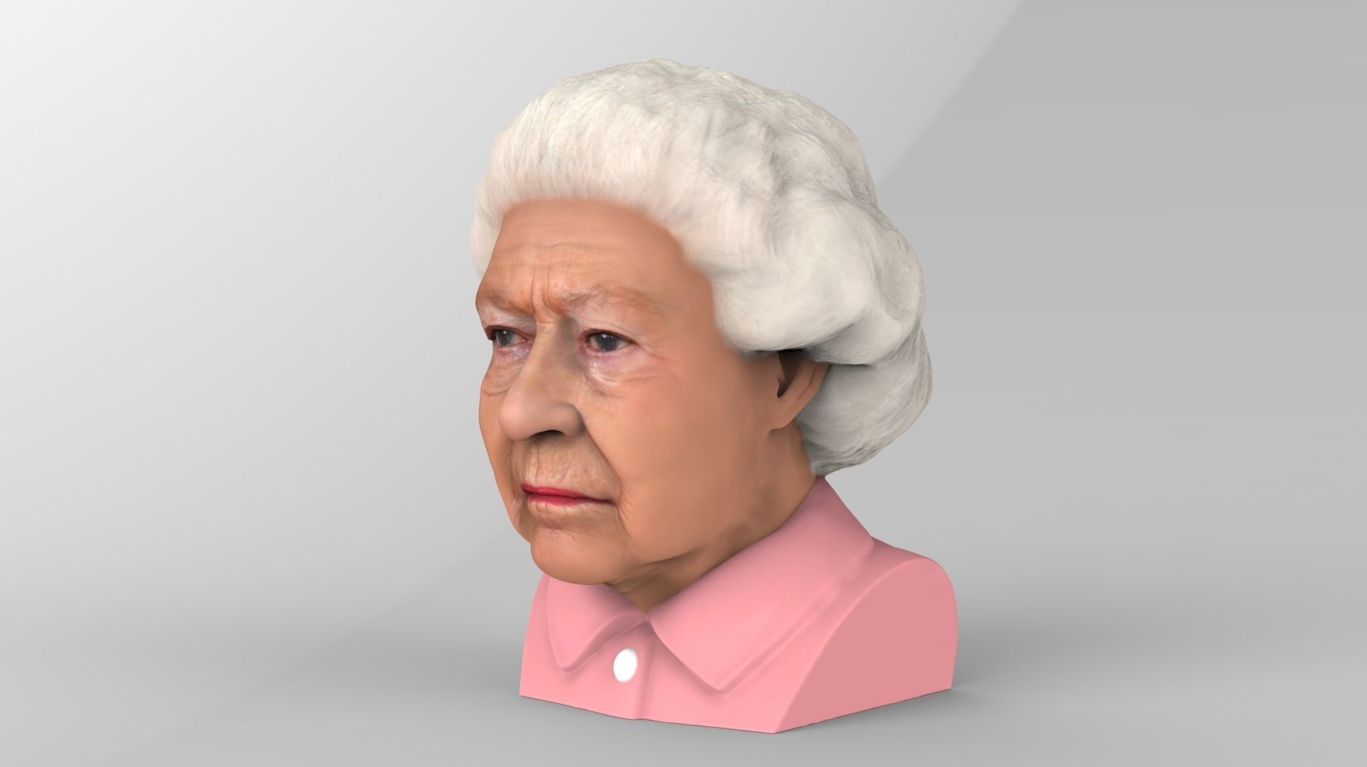 Royal Family busts for full color 3D printing 3D Model Collection_10