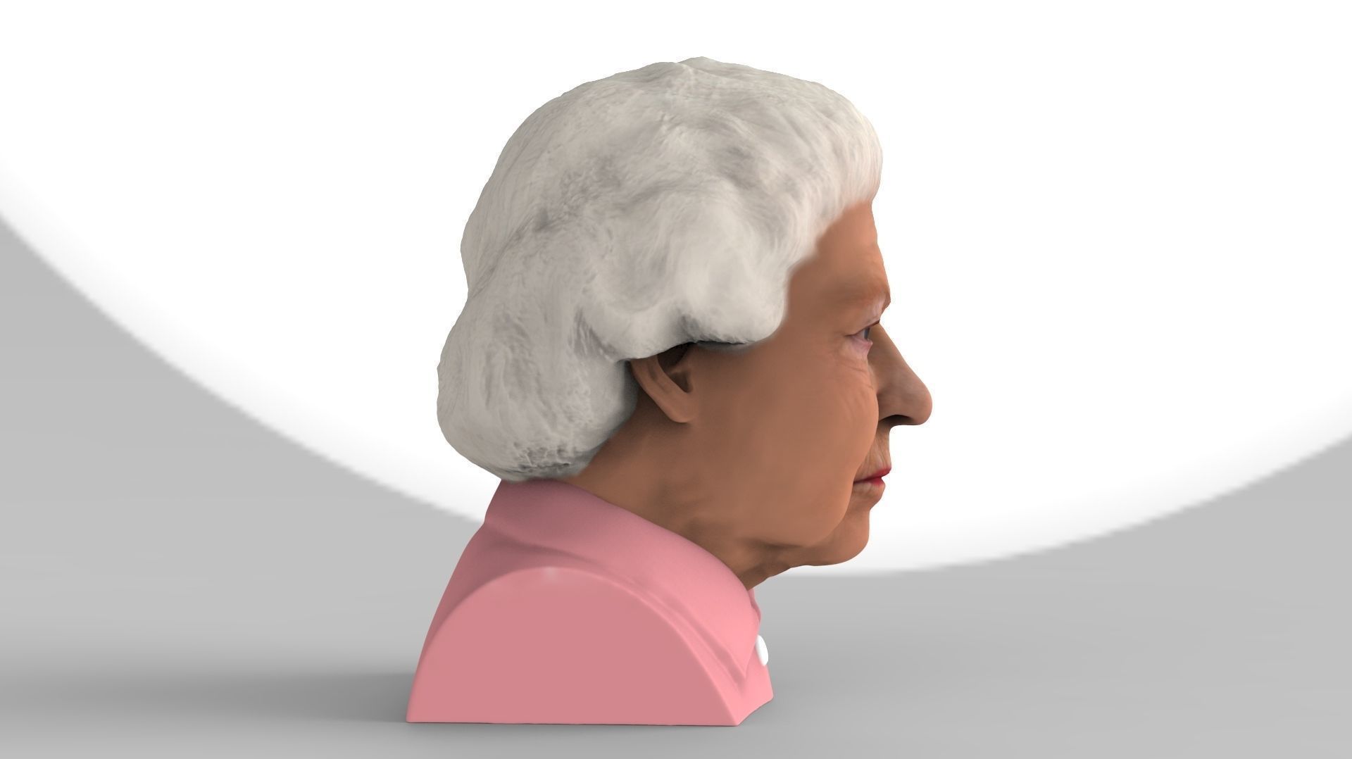 Royal Family busts for full color 3D printing 3D Model Collection_12