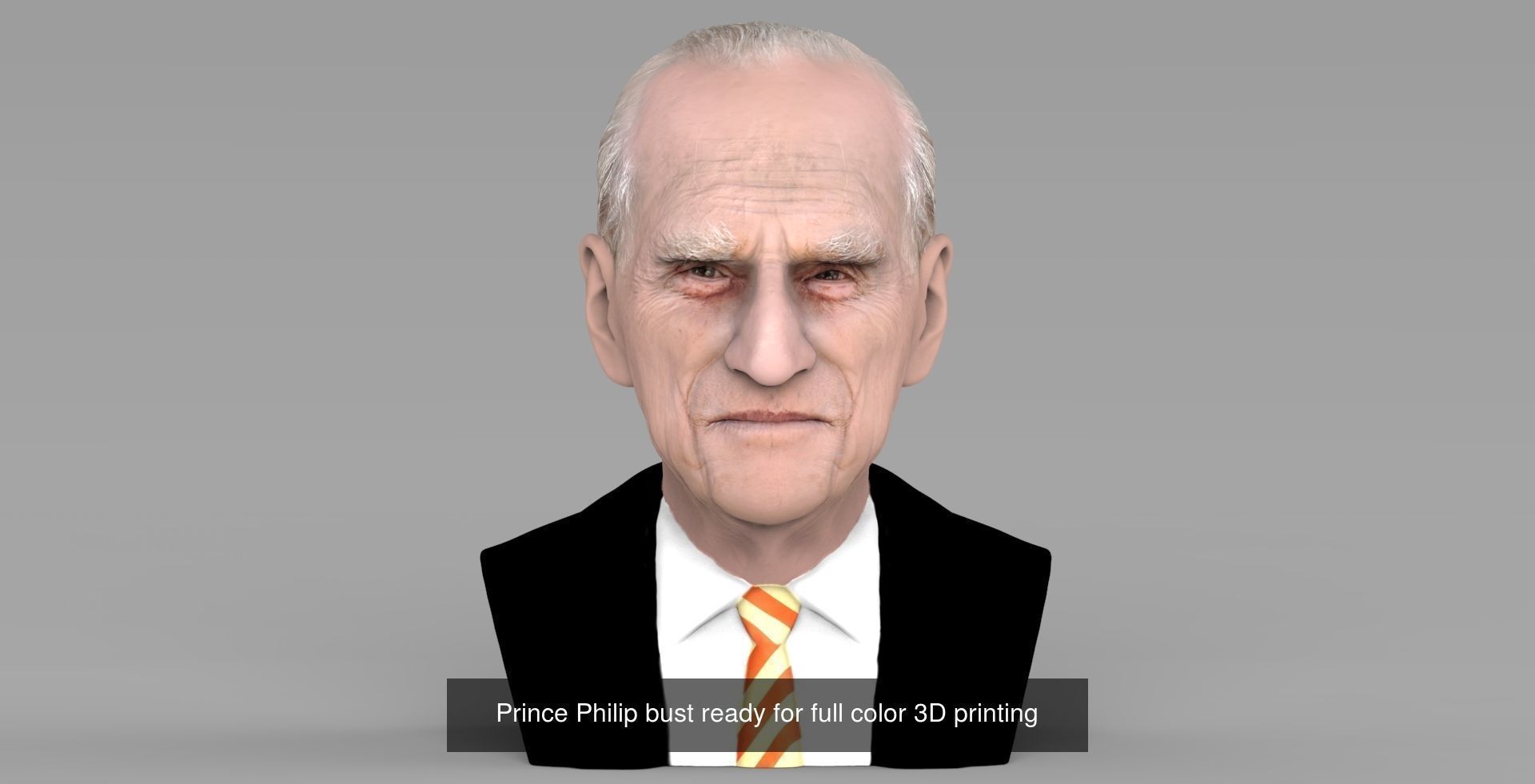 Royal Family busts for full color 3D printing 3D Model Collection_1