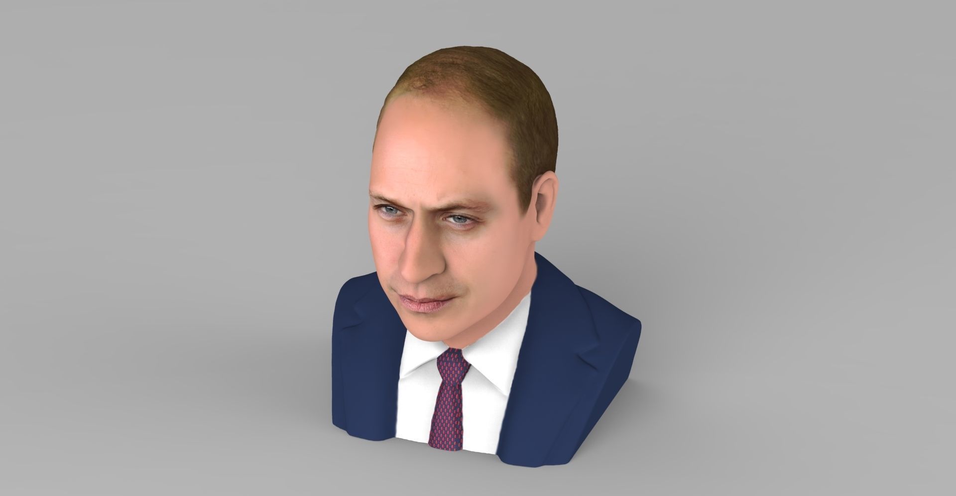 Royal Family busts for full color 3D printing 3D Model Collection_21