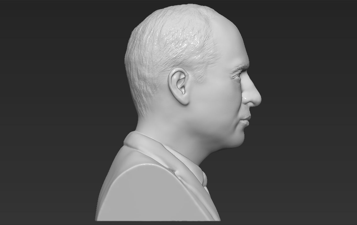 Royal Family busts for full color 3D printing 3D Model Collection_39