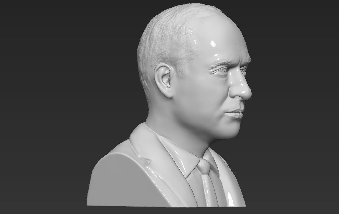 Royal Family busts for full color 3D printing 3D Model Collection_42