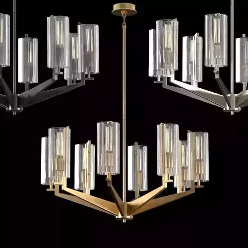 Round Chandelier Vendome d92 cm