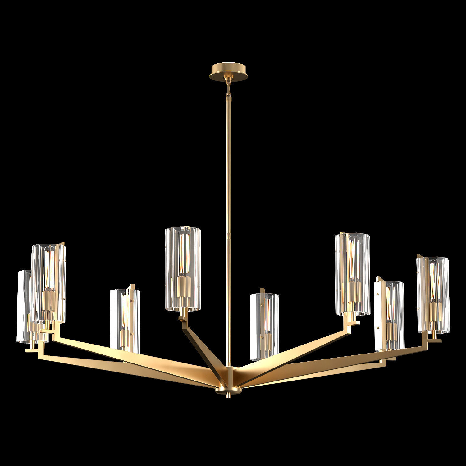 Round Chandelier Vendome d153 cm 3D model_3