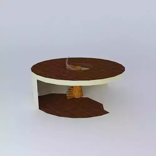 Custom Tree Trunk Stairs