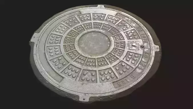 Man Hole Cover 01