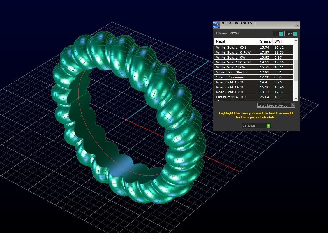 Ring helixian 3D print model_5
