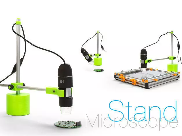 Microscope Stand Free 3D print model