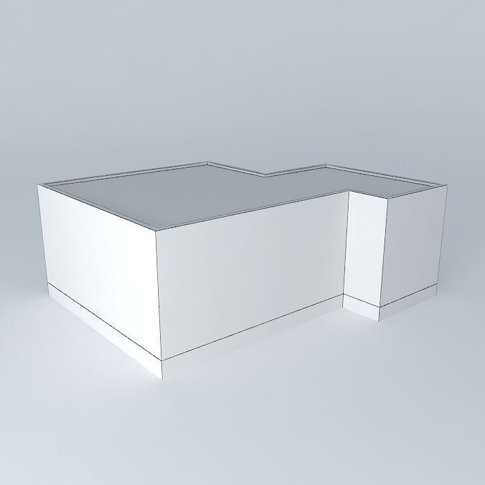 Urban Library Free 3D model_4