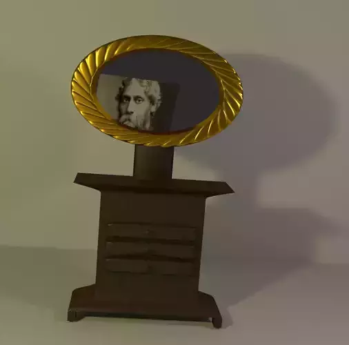 TABLE MIRROR Free 3D model