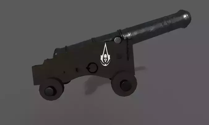 assassins creed black flag ship cannon