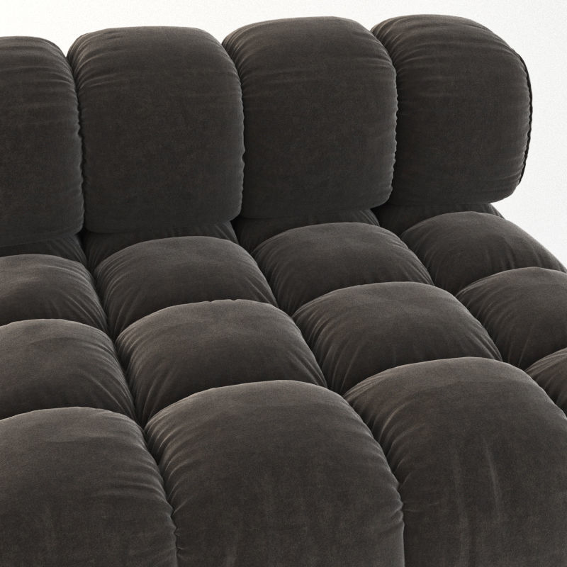 Harvey Probber sectional sofa  3D model_1