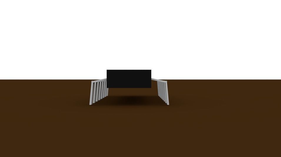 Microchip Low-poly 3D model_1