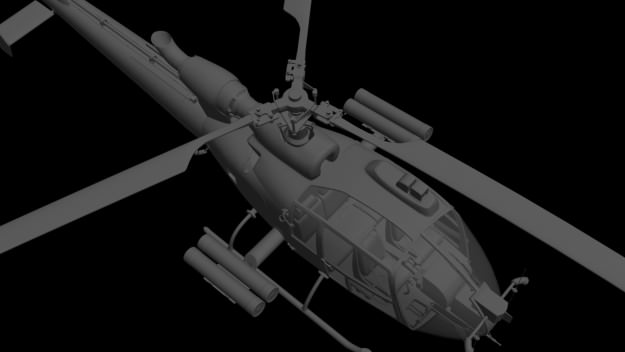 Helicopter Gazelle Warrior 3D model_12