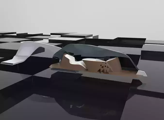 Mobile Workstation 3D model